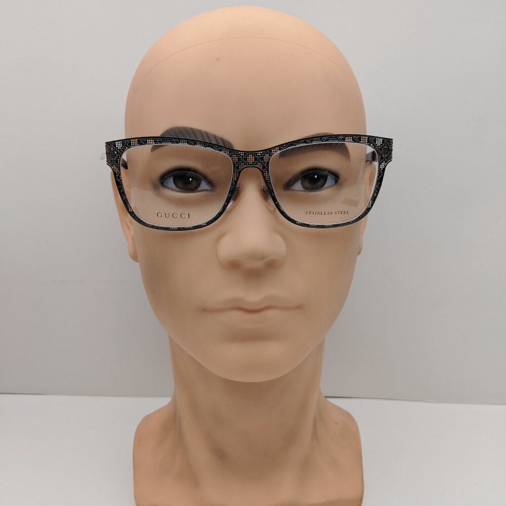 🕶️Made in Italy! Gucci GG4267 KJ1 Eyeglasses 54/16 135 | EUT420🕶️ - Picture 9 of 11